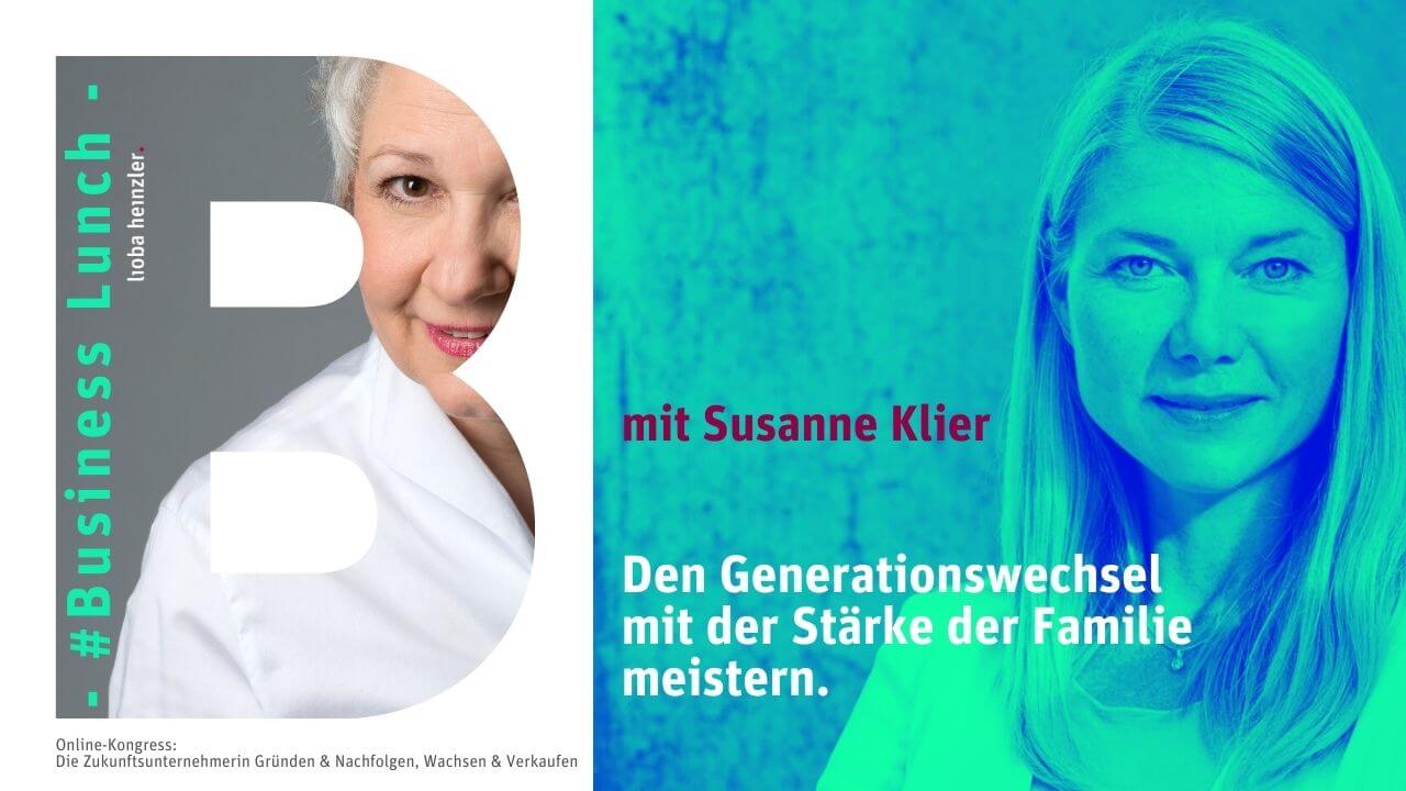 BusinessLunch Kongress ZU Susanne Klier
