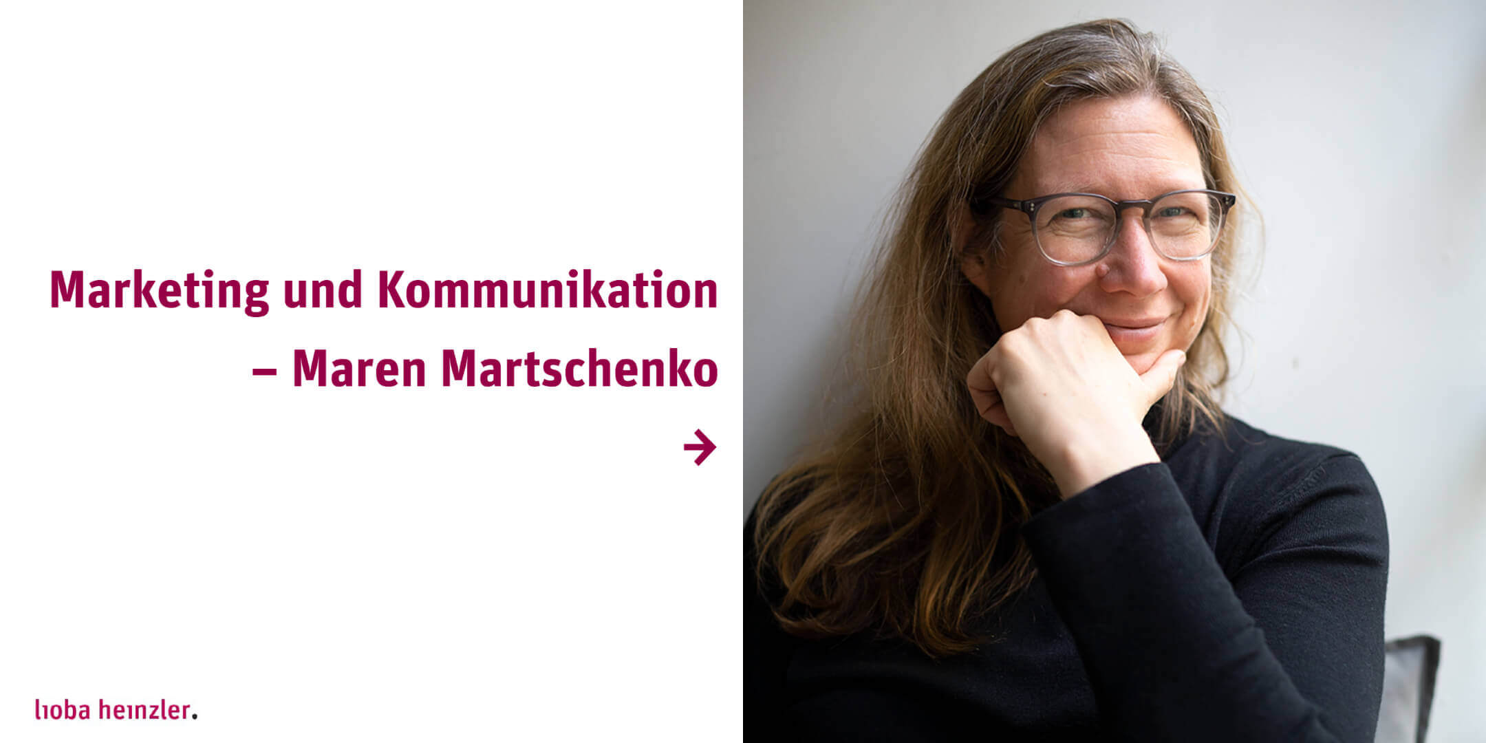 Marketing und Kommunikation – Maren Martschenko