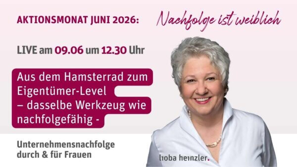 Aus dem Hamsterrad zum Eigentümer-Level – dasselbe Werkzeug wie nachfolgefähig