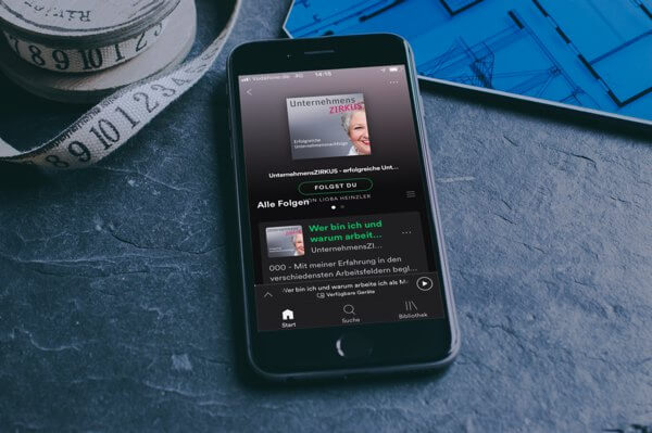 PodcastIphone Unternehmenszirkus
